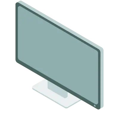 テレビのイラスト