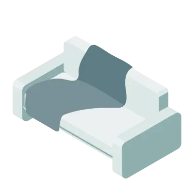 ソファのイラスト
